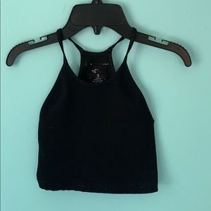 black fp workout top